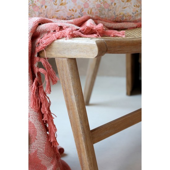 Sæt Loungestole med fletsæde og ryg