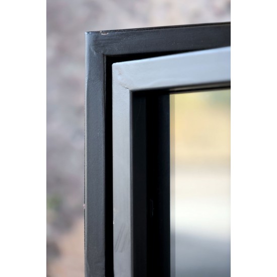 Vitrineskab med skuffer og til flasker  H170cm