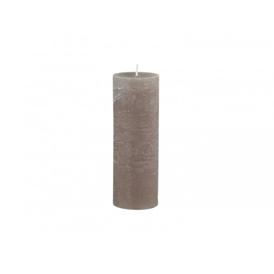 Macon bloklys H20-Ø7cm hør farvet Macon bloklys H20-Ø7cm hør farvet