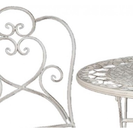 Bord + 2 stole 70x75 / 42x39x93 cm Bord + 2 stole 70x75 / 42x39x93 cm