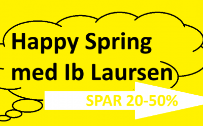 Spar 20-50% på Alt fra Ib Laursen - Happy Spring