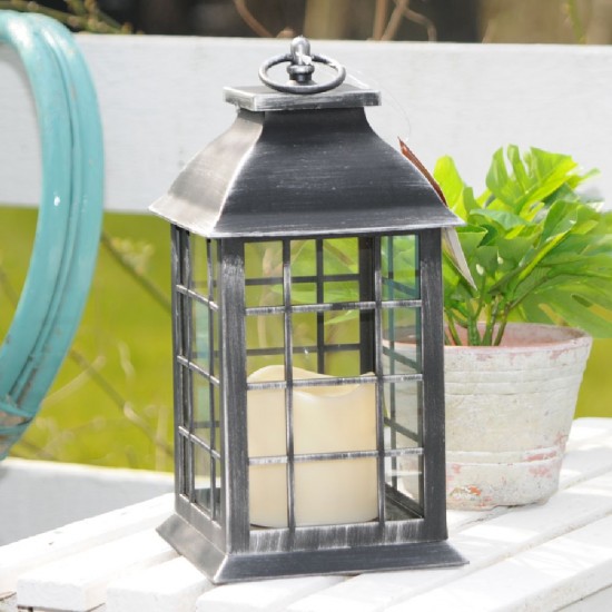 Lanterne med LED lys Lanterne med LED lys