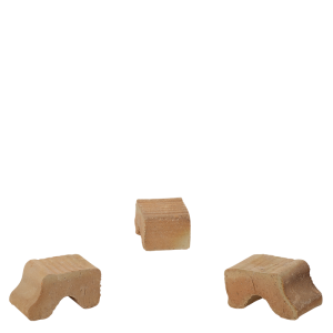 Pottefod Terracotta 1x3 stk. H5cm Pottefod Terracotta 1x3 stk. H5cm