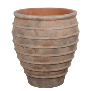 Dinara Blomsterkrukke Terracotta Antik choko H30cm
