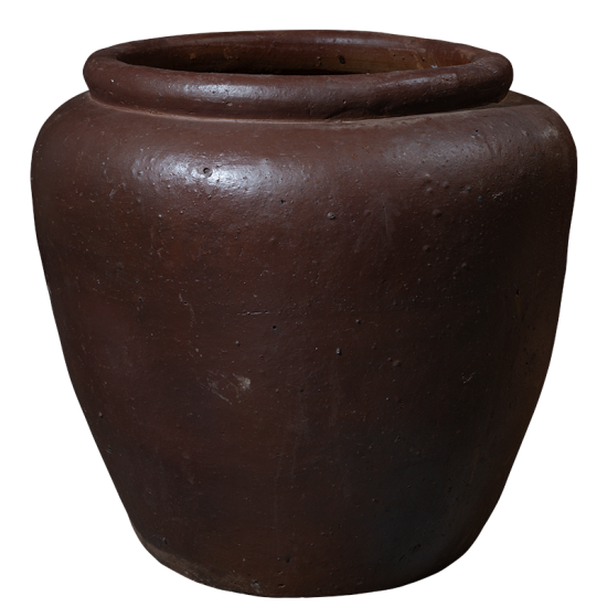 Cavallo Black Clay Vase H73cm Cavallo Black Clay Vase H73cm