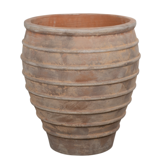 Dinara Blomsterkrukke Terracotta Antik choko H30cm