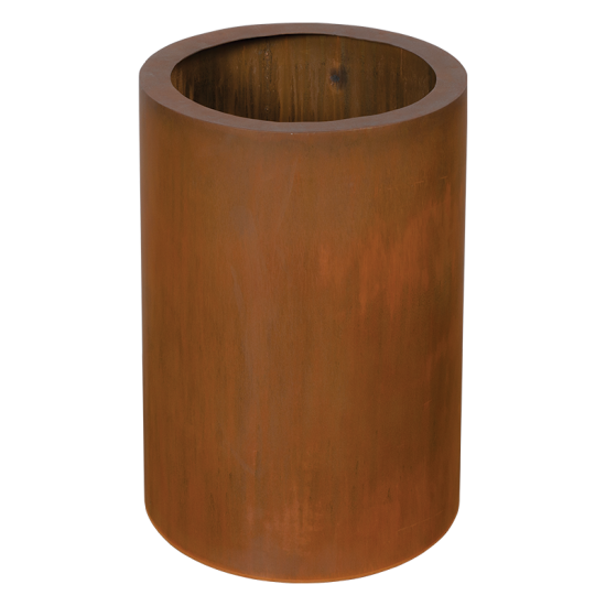Nova rust metal blomsterkrukke H60cm Ø30cm Nova rust metal blomsterkrukke H60cm Ø30cm