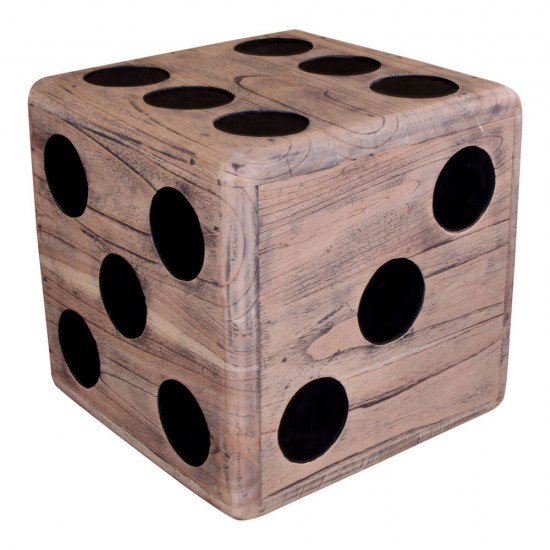 Cubo Skammel - Skammel i naturligt Mindi træ Cubo Skammel - Skammel i naturligt Mindi træ
