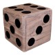 Cubo Skammel - Skammel i naturligt Mindi træ Cubo Skammel - Skammel i naturligt Mindi træ