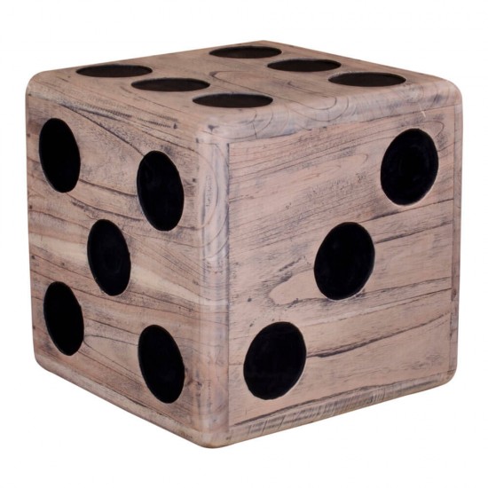 Cubo Skammel - Skammel i naturligt Mindi træ Cubo Skammel - Skammel i naturligt Mindi træ