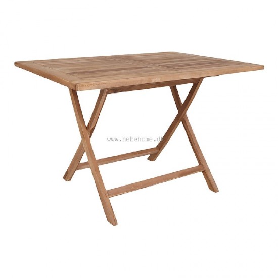 Teak spisebord til haven Teak spisebord til haven