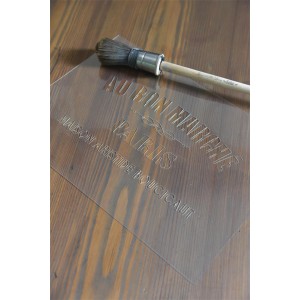 Stencil Au Bon Marché 25x35cm