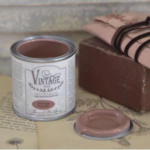 Vintage Powder 100ml Rød-Rosa Kalkmaling Vintage Powder 100ml Rød-Rosa Kalkmaling
