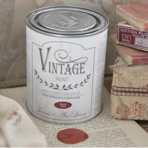 Rusty Red 700ml Rød Kalkmaling Rusty Red 700ml Rød Kalkmaling