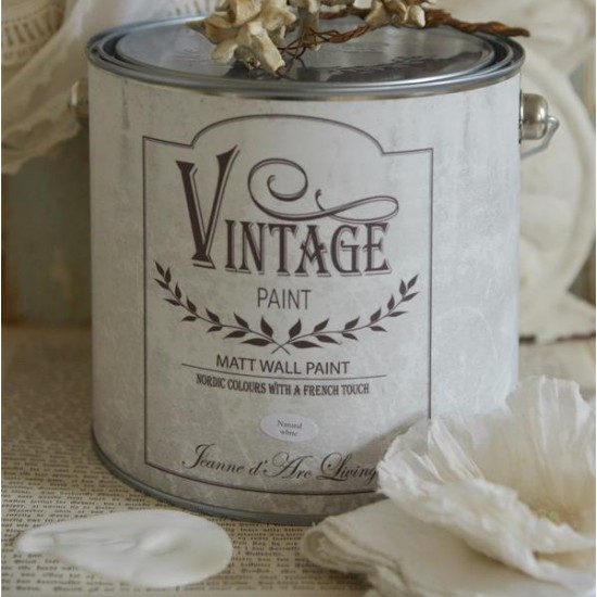 Natural White 2.5L Hvid Kalkmaling Natural White 2.5L Hvid Kalkmaling