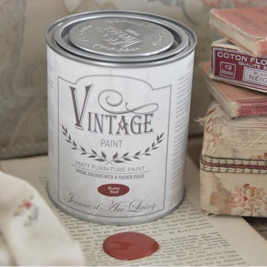 Rusty Red 700ml Rød Kalkmaling
