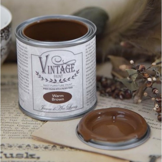 Warm Brown 100ml Brun Kalkmaling Warm Brown 100ml Brun Kalkmaling