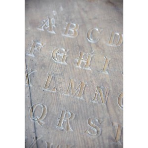 Stencil - Alfabet 30x40cm