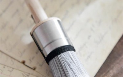 Masser af Nye Kvalitetspensler til Kalkmaling, voks og stenciler