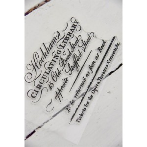 Stempel - Tekst Hookham´s Stempel - Tekst Hookham´s