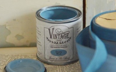 Kalkmaling Dusty Blue - Støvet blå Kalkmaling Dusty Blue - Støvet blå
