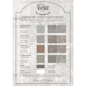 Kalkmaling ONLINE Farvekort Effect paint - Vintage Paint Kalkmaling ONLINE Farvekort Effect paint - Vintage Paint