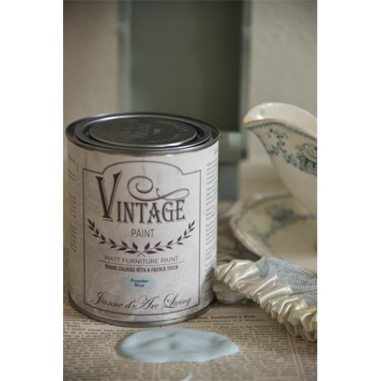 Powder Blue 700ml Lyseblå Kalkmaling Powder Blue 700ml Lyseblå Kalkmaling