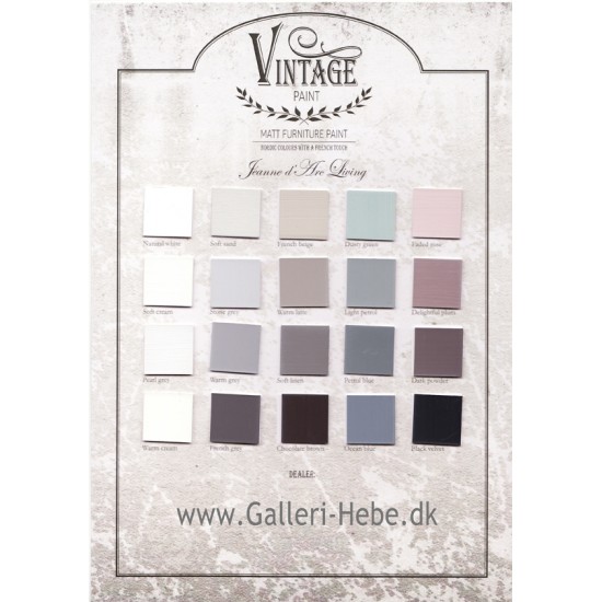 Sort Voks Vintage Paint 35g