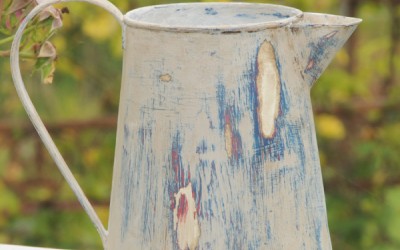 Rustik Kande med Vintage Paint