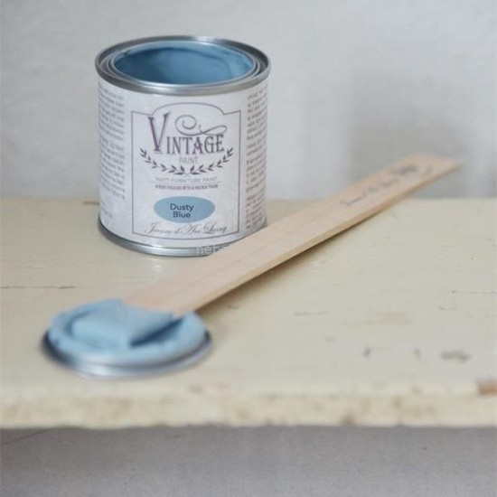 Dusty Blue 100ml Blå Kalkmaling Dusty Blue 100ml Blå Kalkmaling