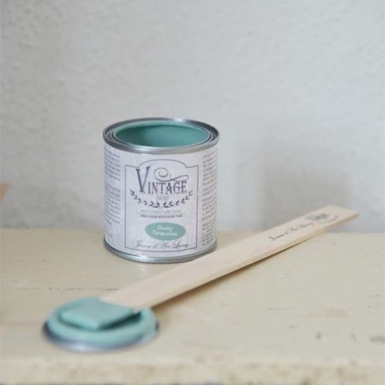 Dusty Turquoise 100ml Turkis Kalkmaling Dusty Turquoise 100ml Turkis Kalkmaling