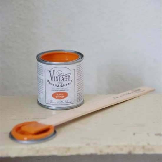Rusty Orange 100ml Orange Kalkmaling Rusty Orange 100ml Orange Kalkmaling