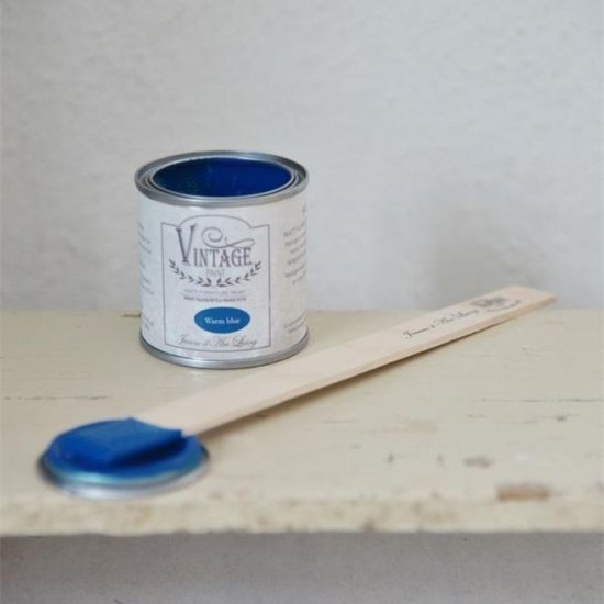 Warm blue 100ml Blå Kalkmaling Warm blue 100ml Blå Kalkmaling