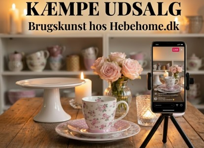 LIVE SALG Torsdag kl 19 & UDSALG