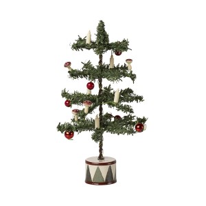 Juletræ med lys Mus Juletræ med lys Mus