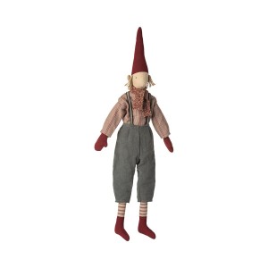 Nisse Dreng - Skjorte og bukser - str. 4 - 60 cm Maileg