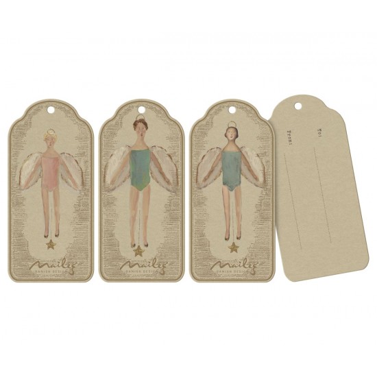 Gavemærker Engel 12 stk. Maileg