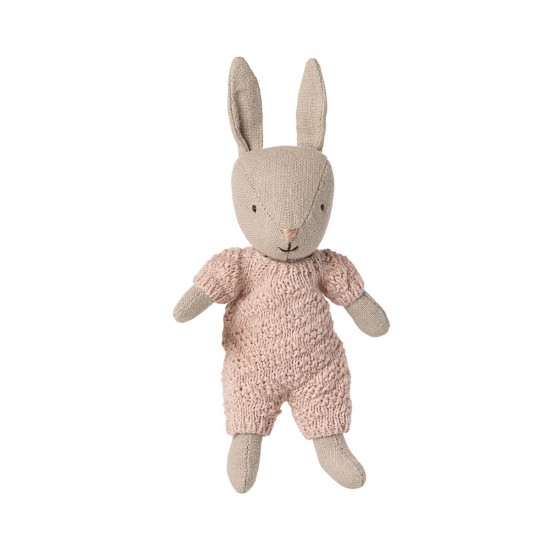Hare, Micro - Sand - Rosa strikket dragt Hare, Micro - Sand - Rosa strikket dragt