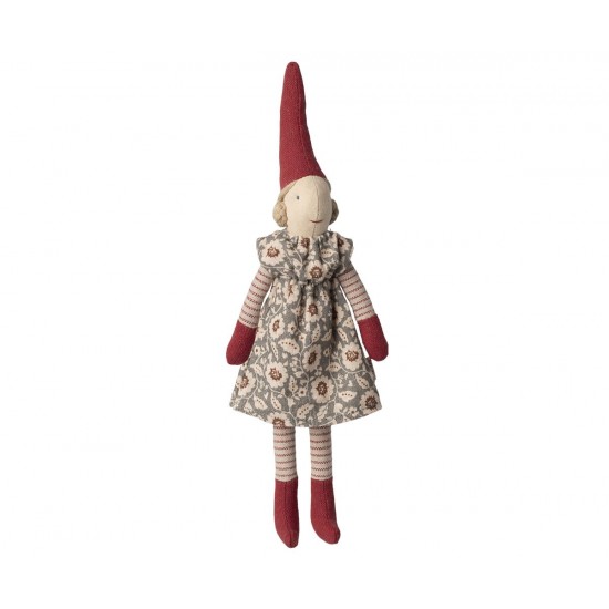 Nisse Pige - Vinter mint kjole - str. 1 - 26cm Nisse Pige - Vinter mint kjole - str. 1 - 26cm