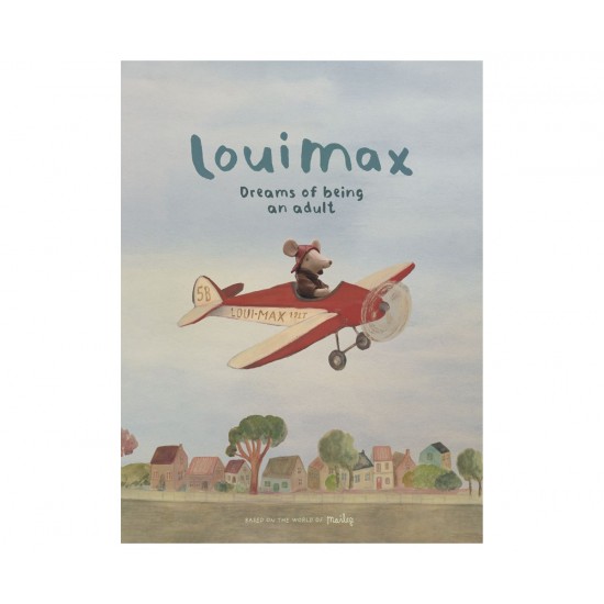 Plakat - LouiMax - Flyvemaskine Plakat - LouiMax - Flyvemaskine