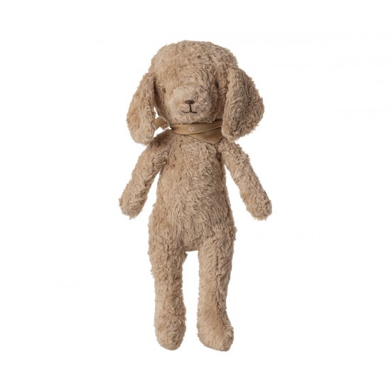 Puddel hund, Vintage plys - Støvet pudder Puddel hund, Vintage plys - Støvet pudder