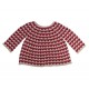 Strikket sweater, Størrelse 3-4 år - Hjerter Strikket sweater, Størrelse 3-4 år - Hjerter