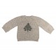 Strikket sweater, Størrelse 5-6 år - Træ Strikket sweater, Størrelse 5-6 år - Træ