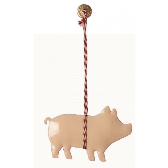 Gris rosa Metal ornament fra Maileg Gris rosa Metal ornament fra Maileg