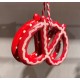 Pretzel Metal ornament rød fra Maileg