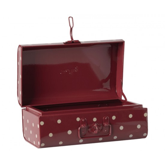 Opbevaringskuffert i metal Rød med prikker Maileg Opbevaringskuffert i metal Rød med prikker Maileg