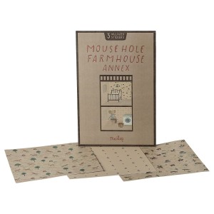 Tapet klistermærker til Mouse hole Farmhouse til Anneks 3 stk Maileg Tapet klistermærker til Mouse hole Farmhouse til Anneks 3 stk Maileg
