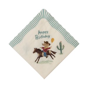 Happy Birthday Servietter 20 stk Pony fra Maileg