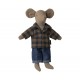 Far mus i denim bukser Maileg Far mus i denim bukser Maileg