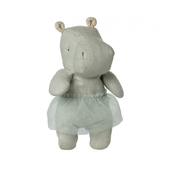 Safari friends Flodhest med tylskørt Mint 23cm Maileg Safari friends Flodhest med tylskørt Mint 23cm Maileg